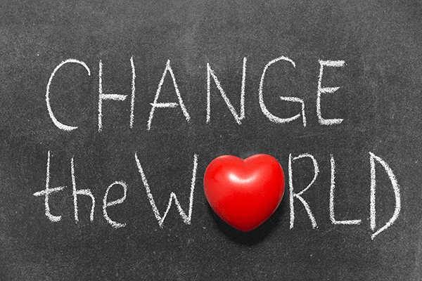 change the world