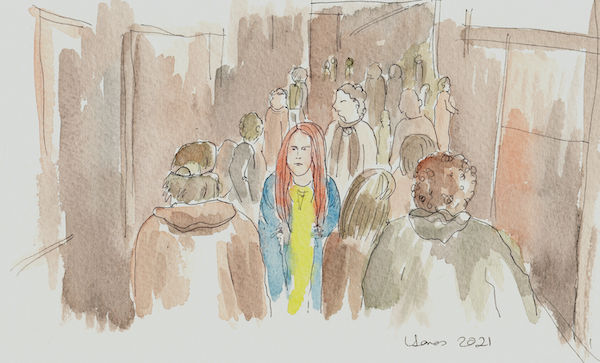 hand drawn image someone lost in the crowd blog the positive psychology people
